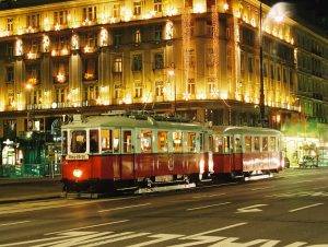 A Vintage Tram Tour is especially splendid in the winter time