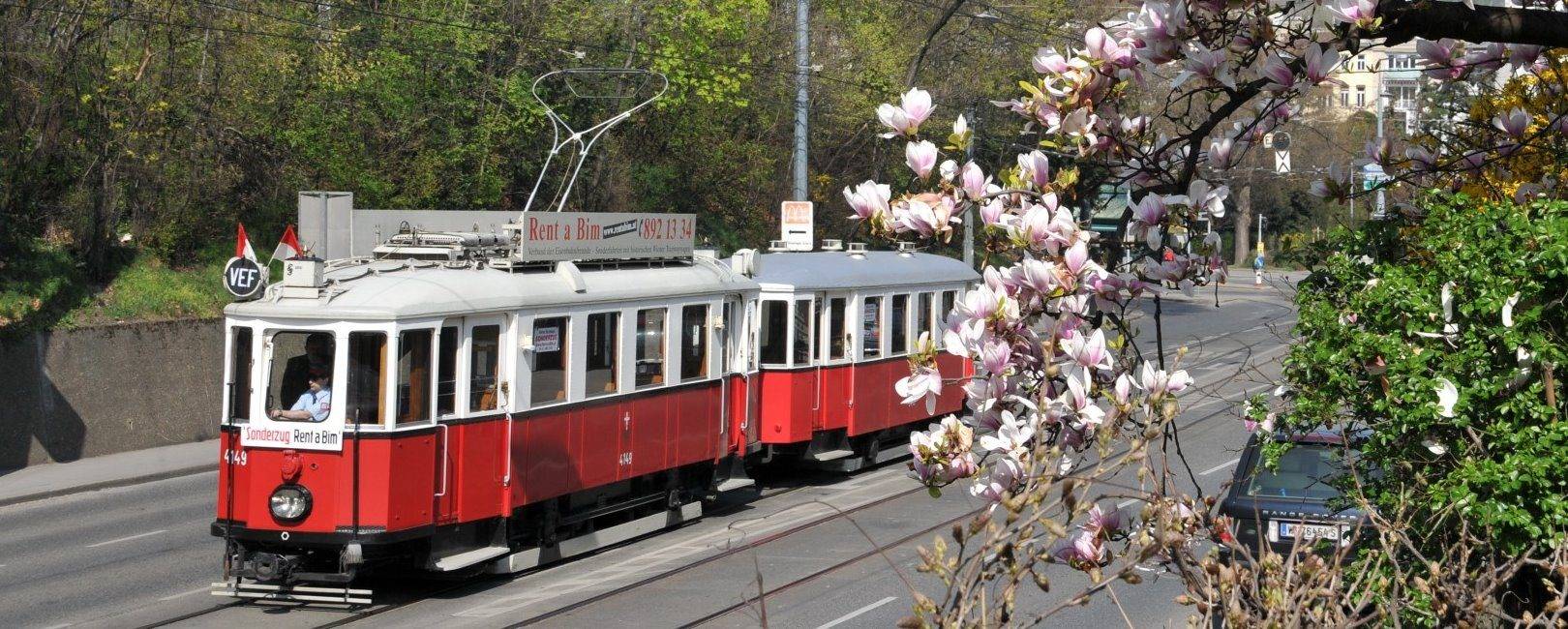 In Spring on the way to the famous Ring