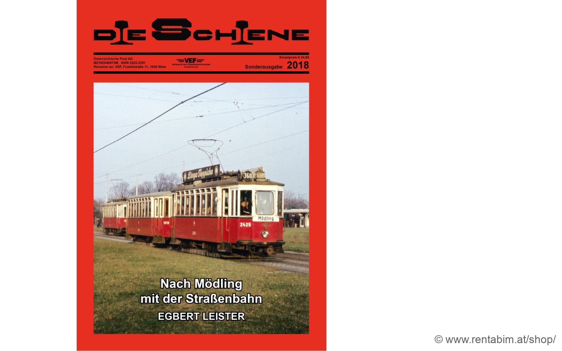 Publikation: Nach Mödling mit der Straßenbahn (360er)