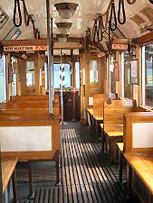 Tramcar Type M from inside