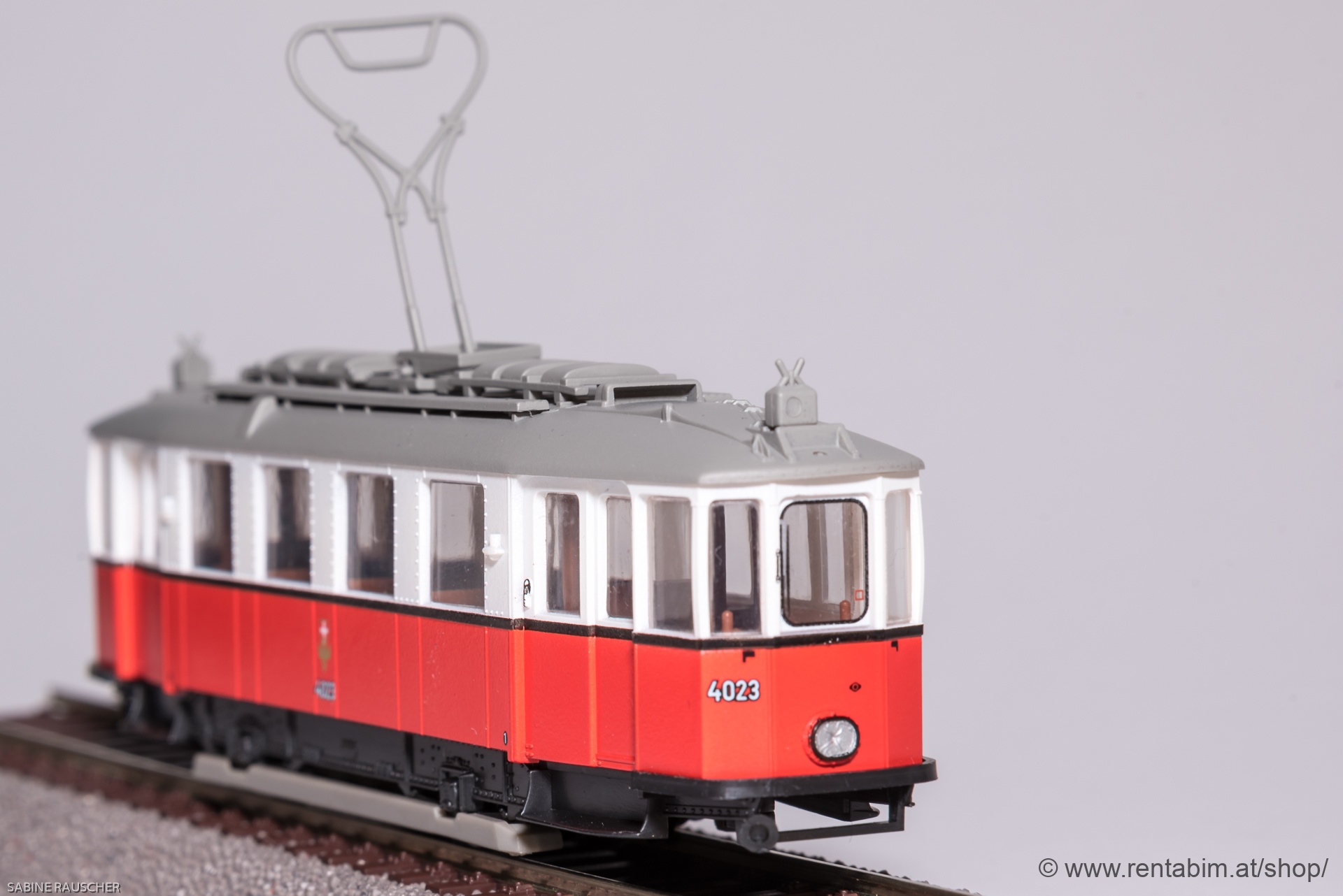 Modell Triebwagen Type M "Rent a Bim" motorisiert