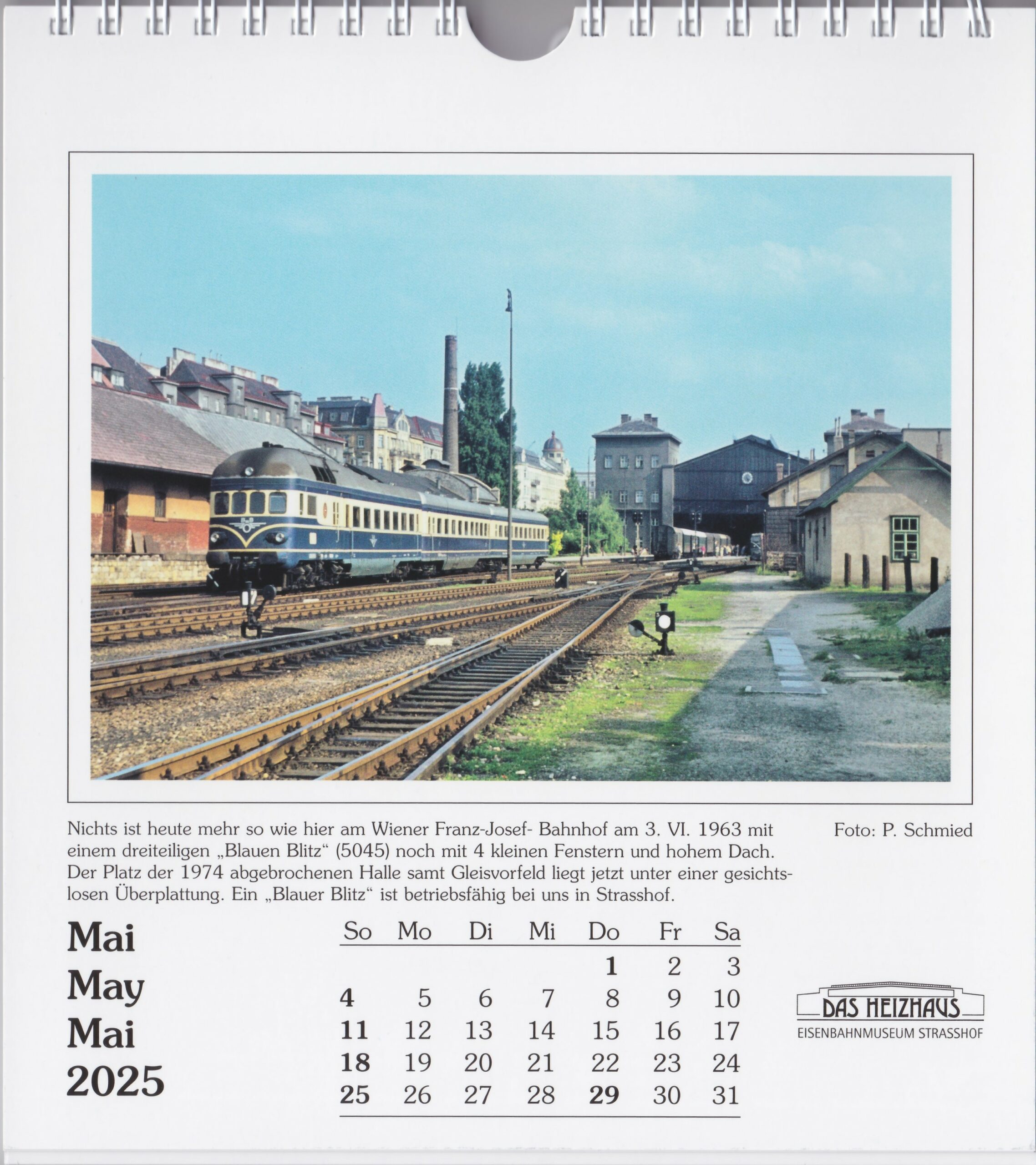 Postkarten-Kalender 2025: Österreich. Eisenbahnen – Bild 3