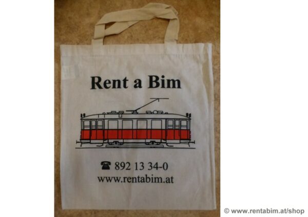 Stofftasche "Rent a Bim"