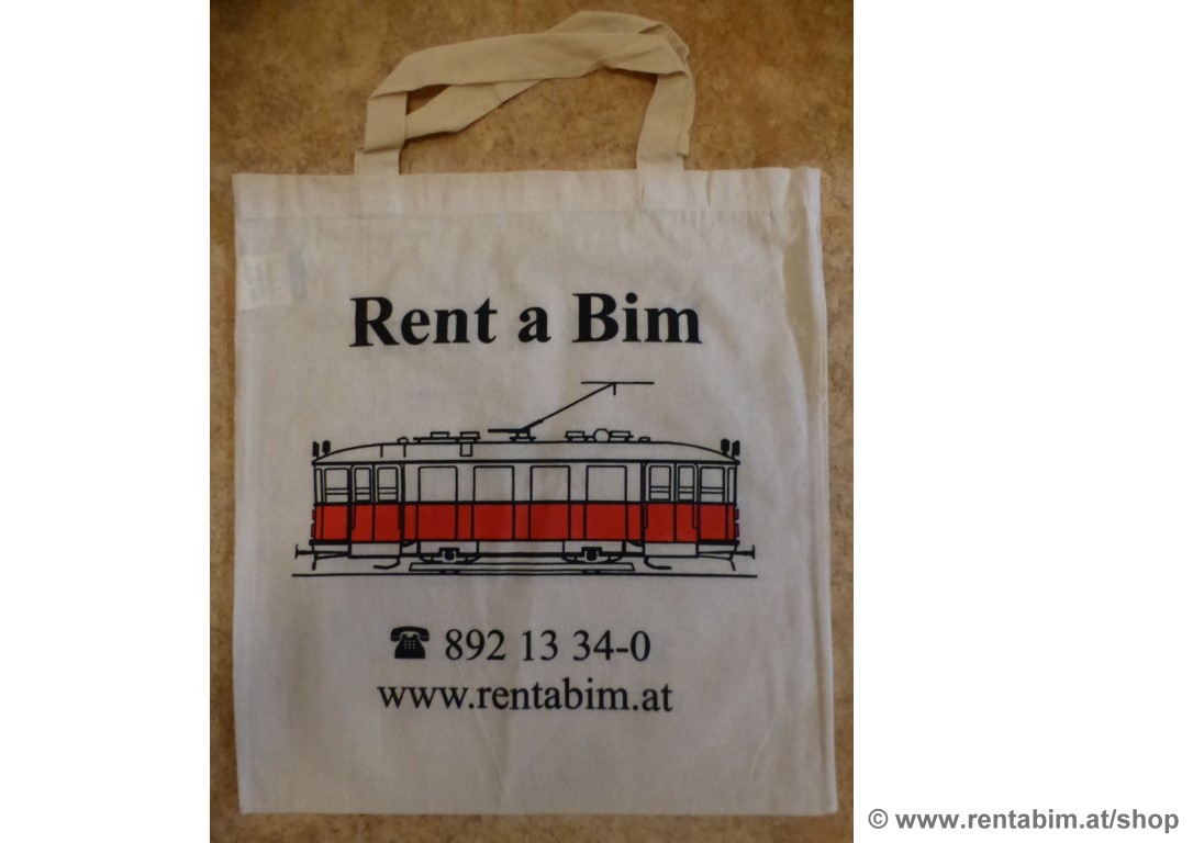 Stofftasche "Rent a Bim"
